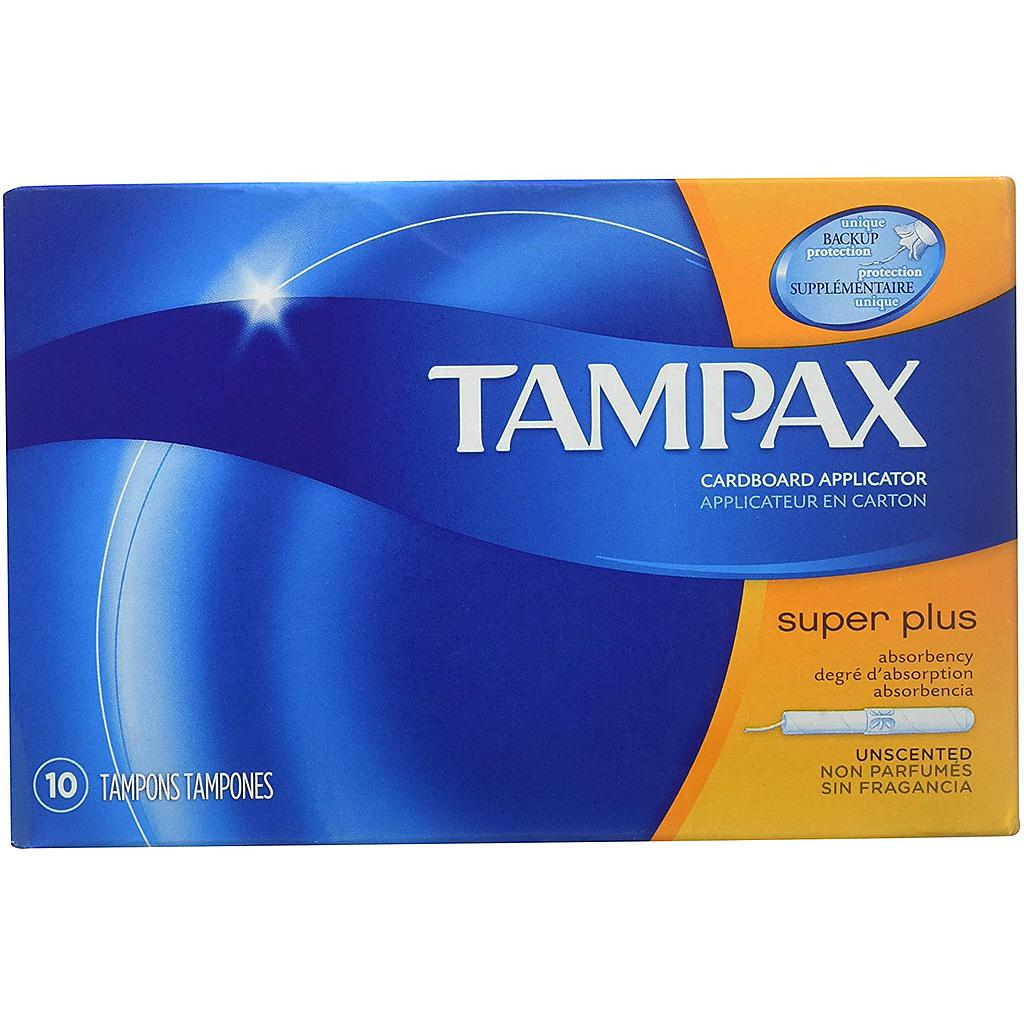 Tampax Super Plus 10 Tampones